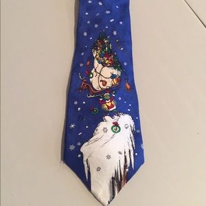 Dr. Seuss silk Christmas tie